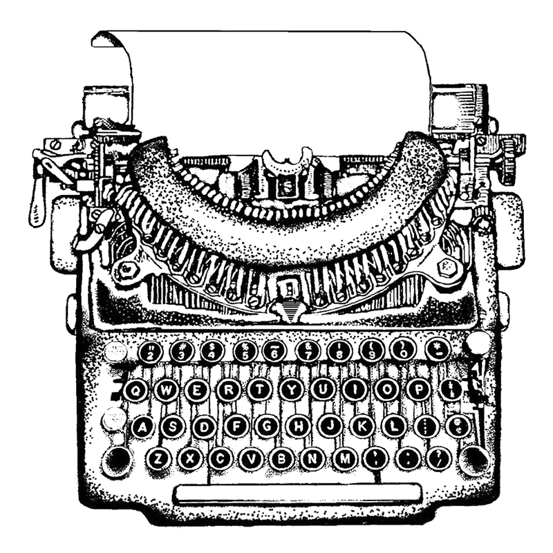 Candle Making Kit Wholesale - 2025 New Retro Typewriter Clear Stamps