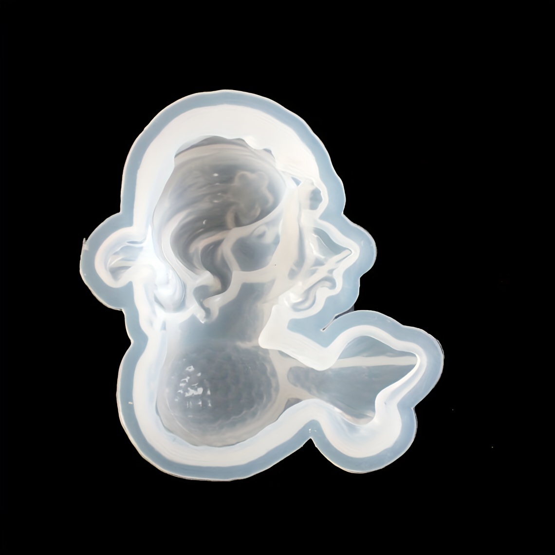 Candle Making Factory - Cute Cartoon Mermaid Silicone Mold, 3D