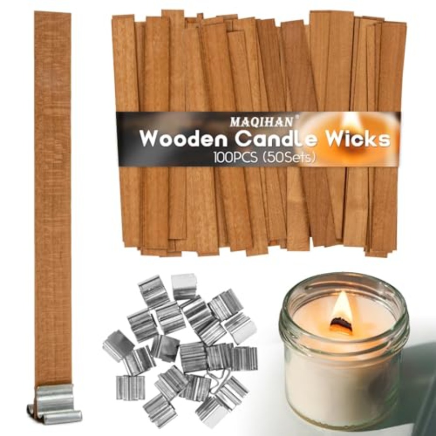 100 Wood Wicks for Candles Mak – Wood Wick Crackle Bewertung und Preis