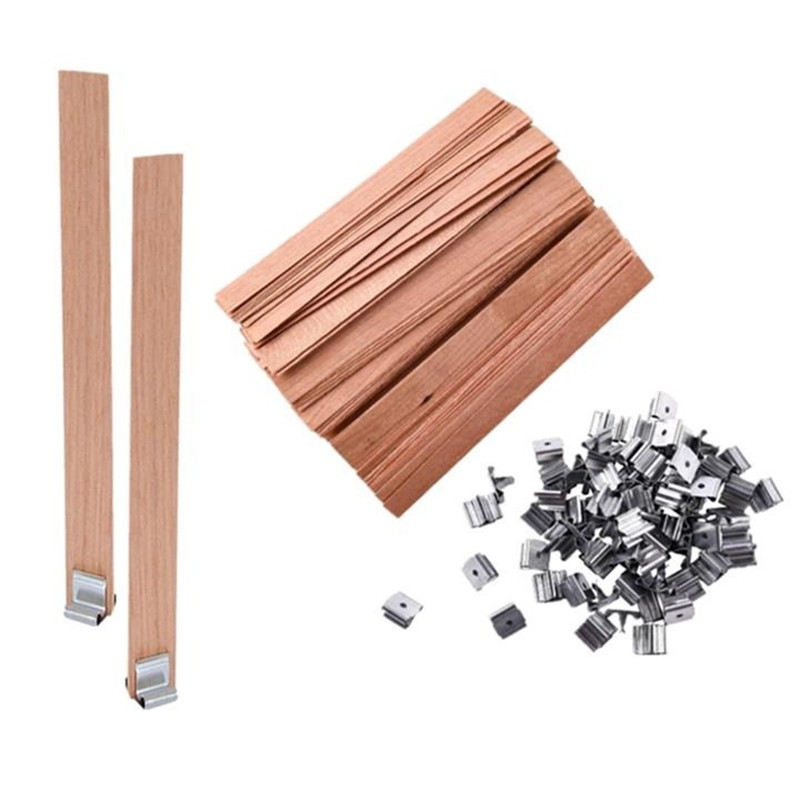 40Pcs Wooden Candle Wick Set w – Wood Wick Crackle Bewertung und Preis