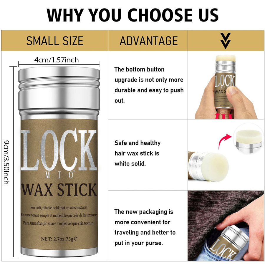 LOCKMIO Wax Stick Natural Coco – Coconut Wax Flake Bewertung und Preis