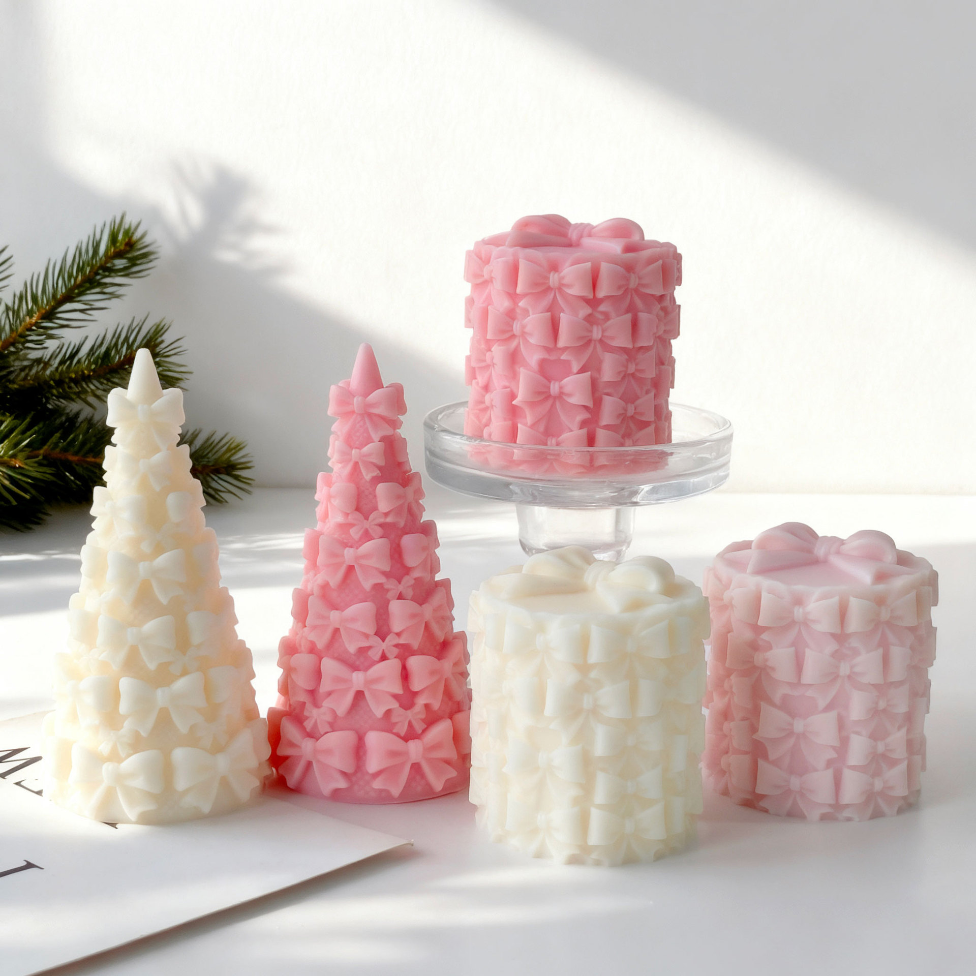 3D Bow Tie Christmas Tree Gift – Kraft Box Candle Bewertung und Preis