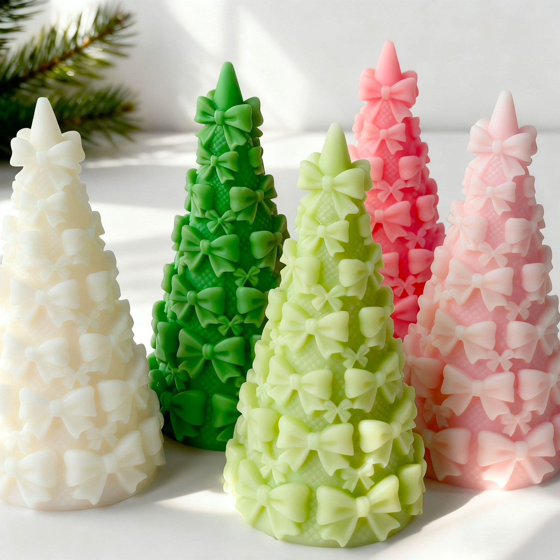 3D Bow Tie Christmas Tree Gift – Kraft Box Candle Bewertung und Preis