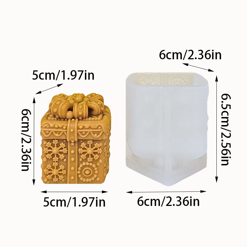 Christmas Gift Box Candle Mold – Kraft Box Candle Bewertung und Preis