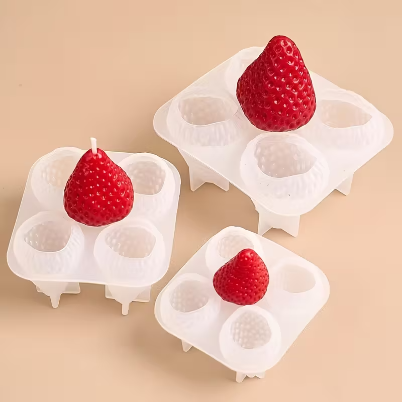 Strawberry Silicone Candle Mol – Candle Making Factory Bewertung und Preis