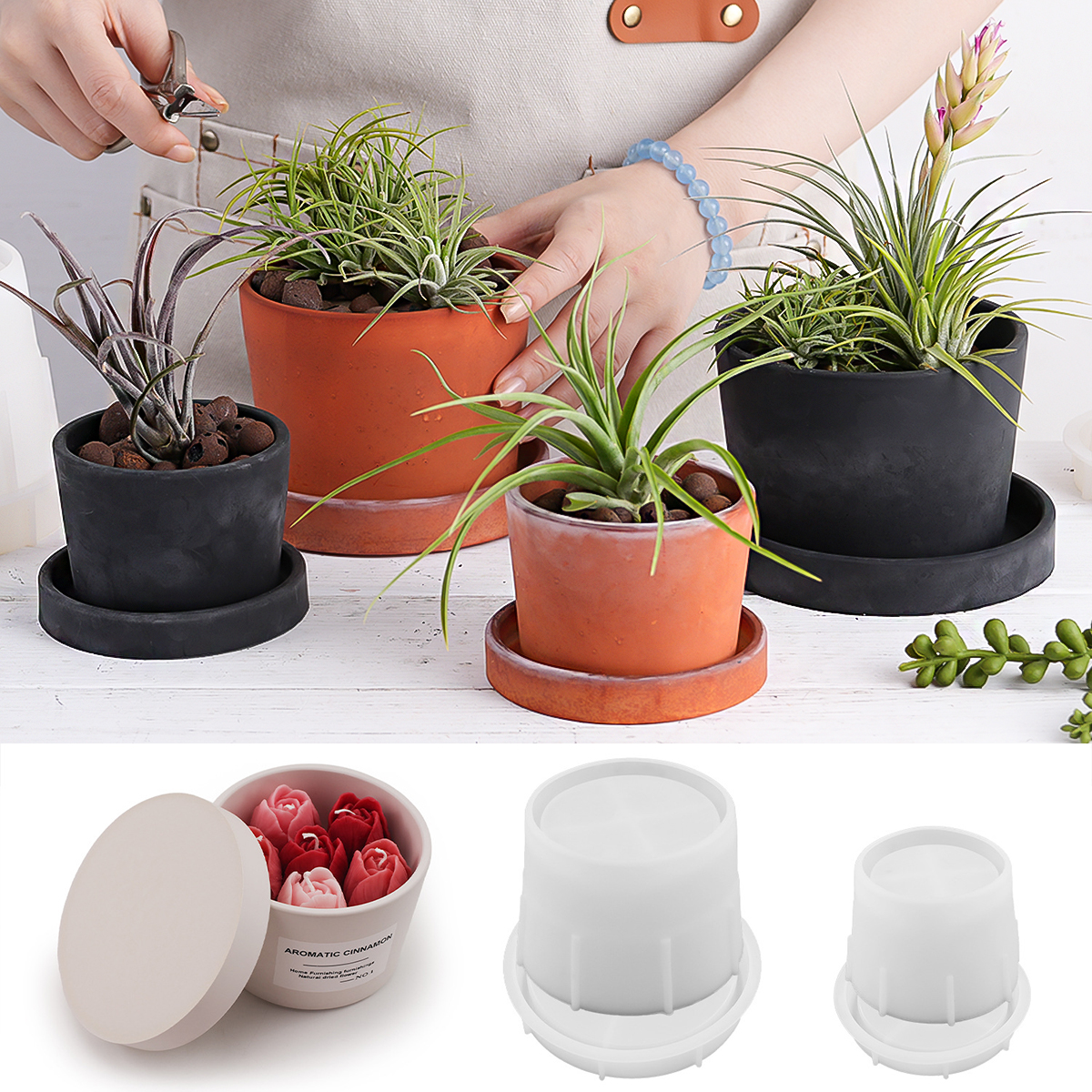 Round Candle Jar Silicone Mold – Kraft Box Candle Bewertung und Preis