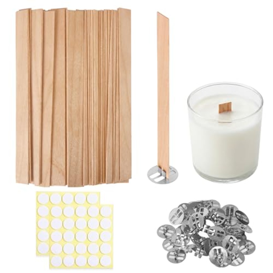 150 Pcs Thickned Wooden Candle – Wood Wick Crackle Bewertung und Preis