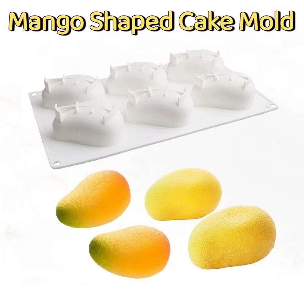 6 Cavity Mango Shaped Cake Mol – Candle Making Factory Bewertung und Preis