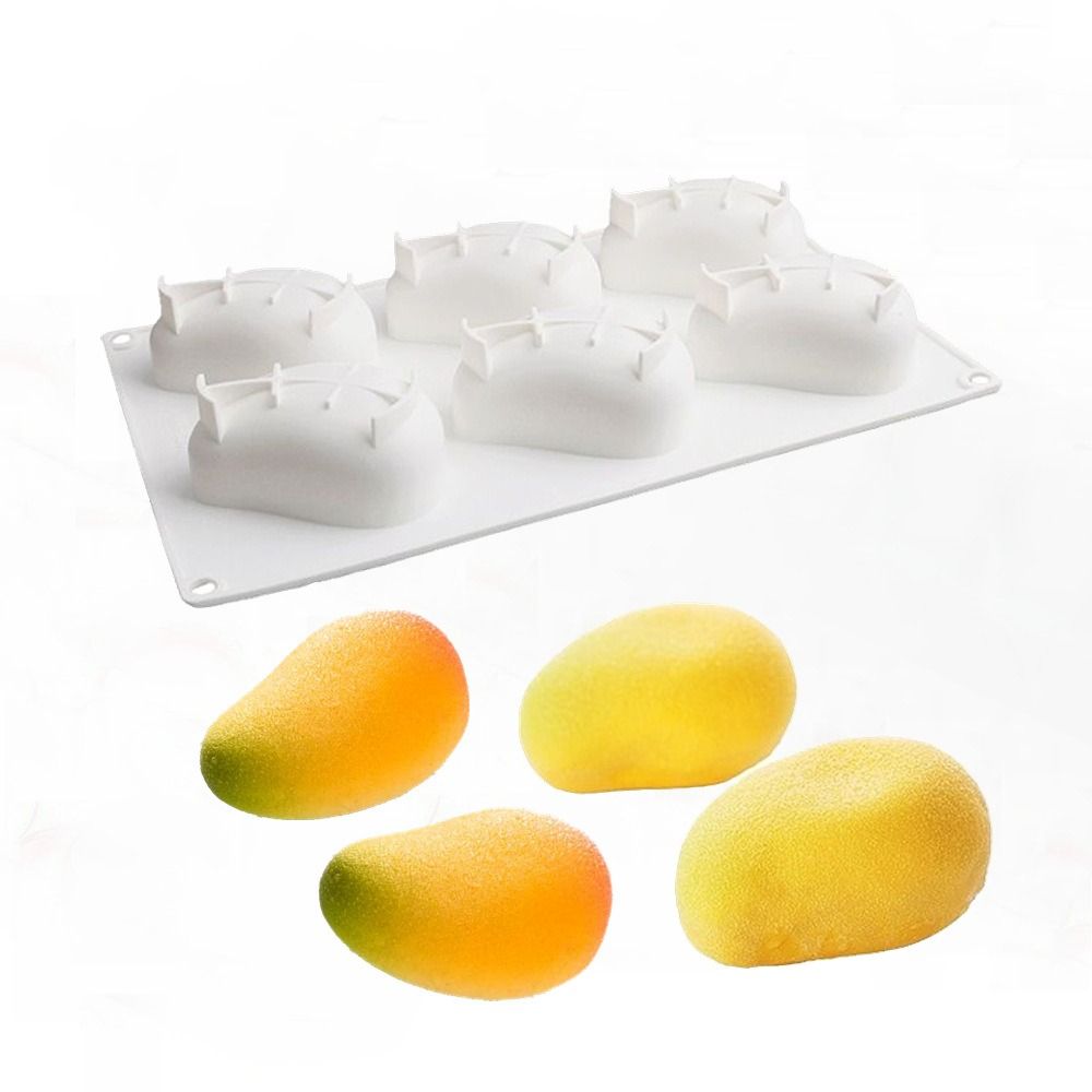 6 Cavity Mango Shaped Cake Mol – Candle Making Factory Bewertung und Preis