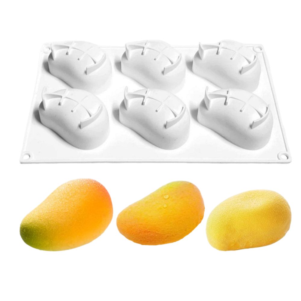 6 Cavity Mango Shaped Cake Mol – Candle Making Factory Bewertung und Preis