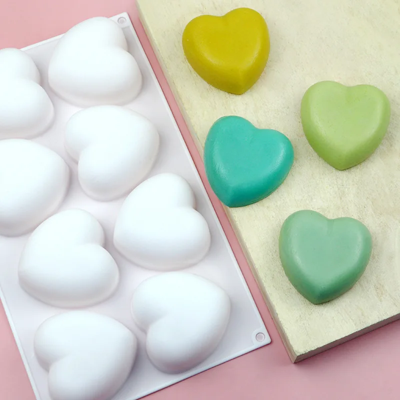 Love Heart Silicone Soap Mold  – Candle Making Factory Bewertung und Preis