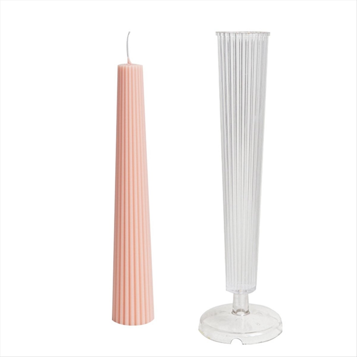 *ABAB Striped Long Pole Column – Candle Making Kits Bewertung und Preis