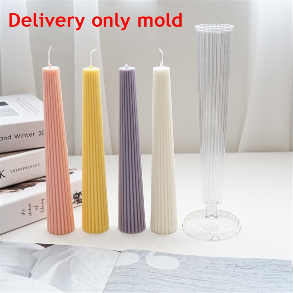 *ABAB Striped Long Pole Column – Candle Making Kits Bewertung und Preis