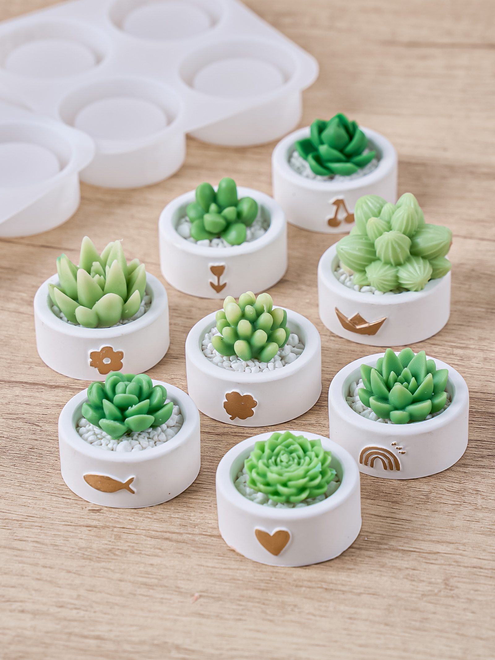 Round Candle Cup Holder Silico – Kraft Box Candle Bewertung und Preis
