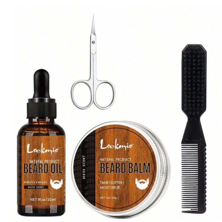 Men Beard Balm Kit Whisker Moi – Coconut Wax Flake Bewertung und Preis