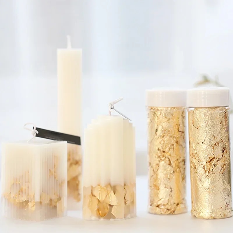 2g/1g Metallic Foil Flakes Gol – Candle Making Factory Bewertung und Preis