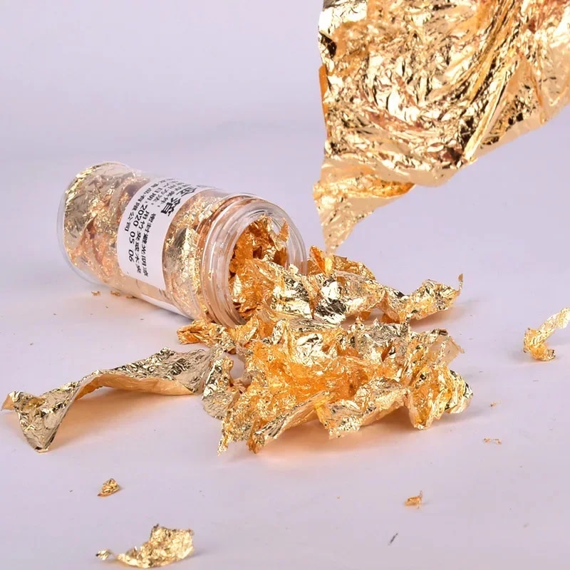 2g/1g Metallic Foil Flakes Gol – Candle Making Factory Bewertung und Preis