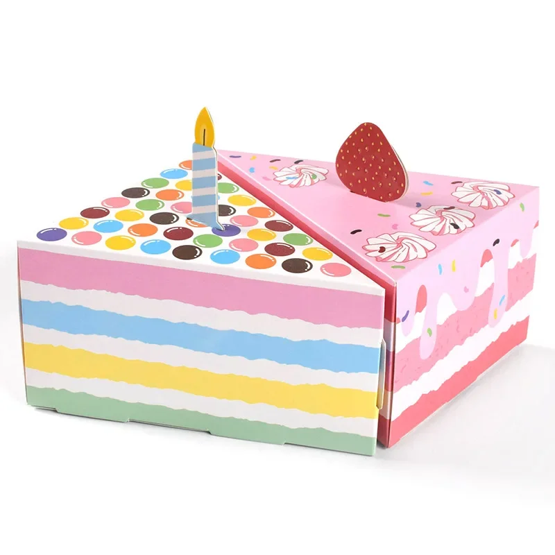 8Pcs Creative Candle Dot Cake  – Kraft Box Candle Bewertung und Preis