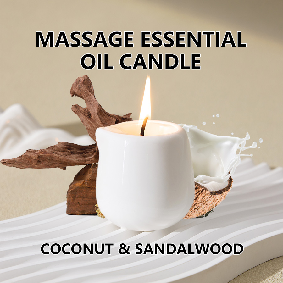 Fruity scented natural massage – Coconut Wax Flake Bewertung und Preis