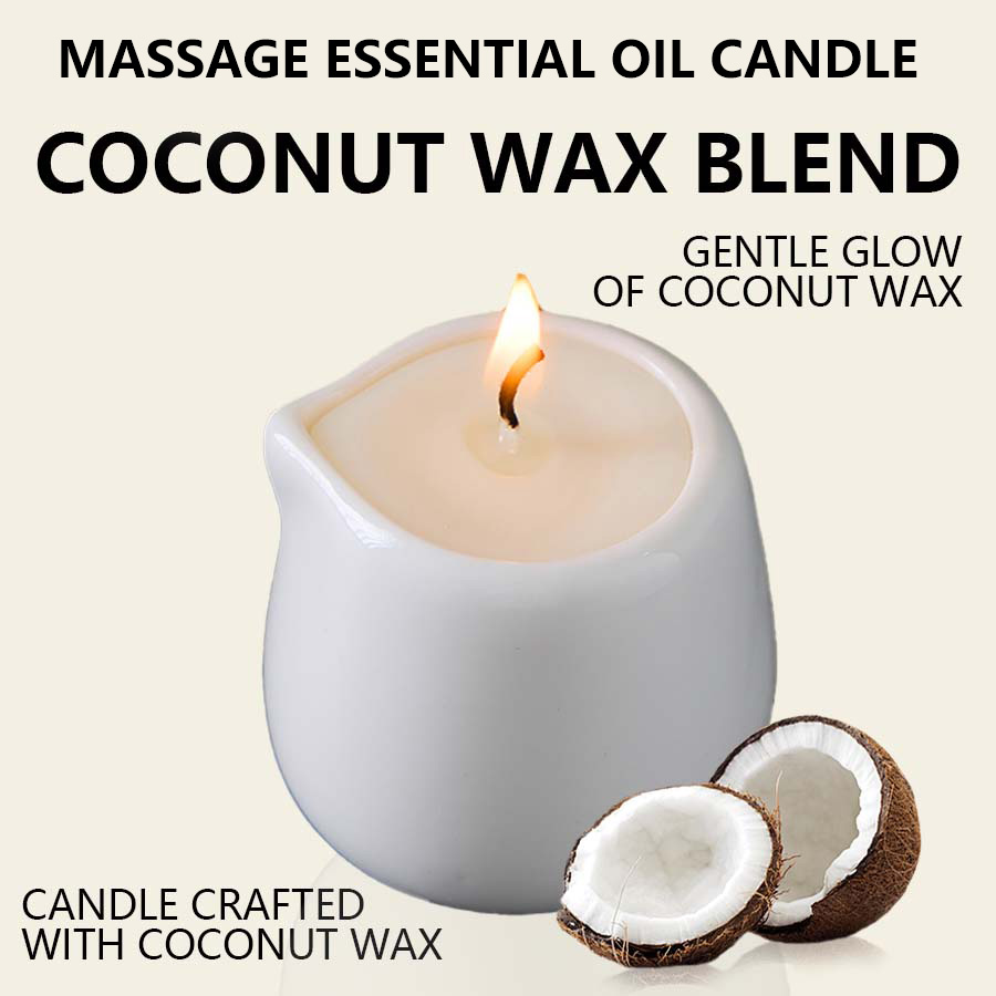 Fruity scented natural massage – Coconut Wax Flake Bewertung und Preis