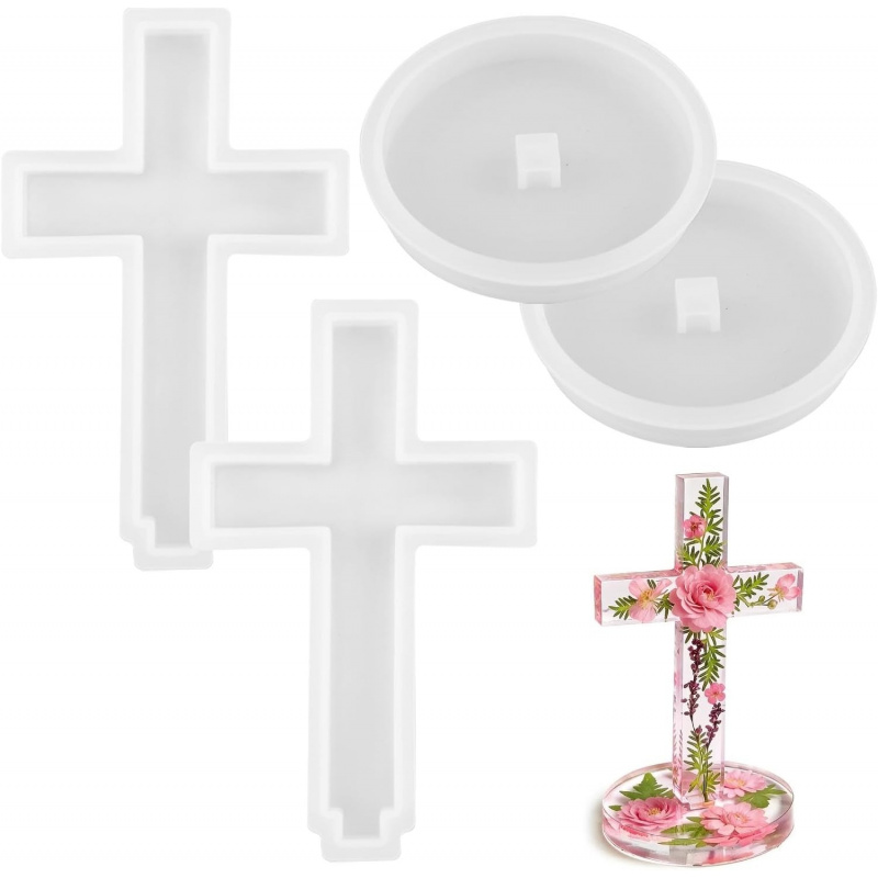 Two silicone molds with a base – Candle Making Factory Bewertung und Preis