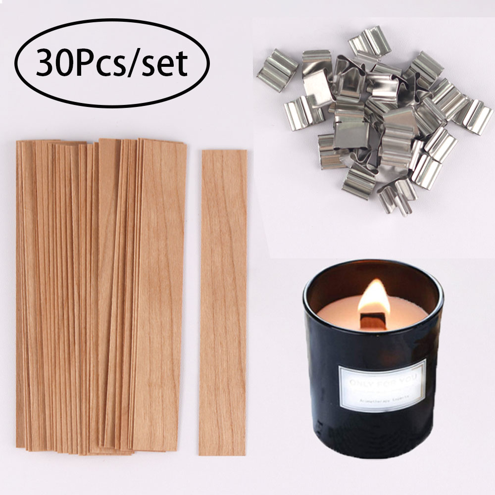 30pcs Wooden Candle Wicks Cand – Candle Making Kit Wholesale Bewertung und Preis