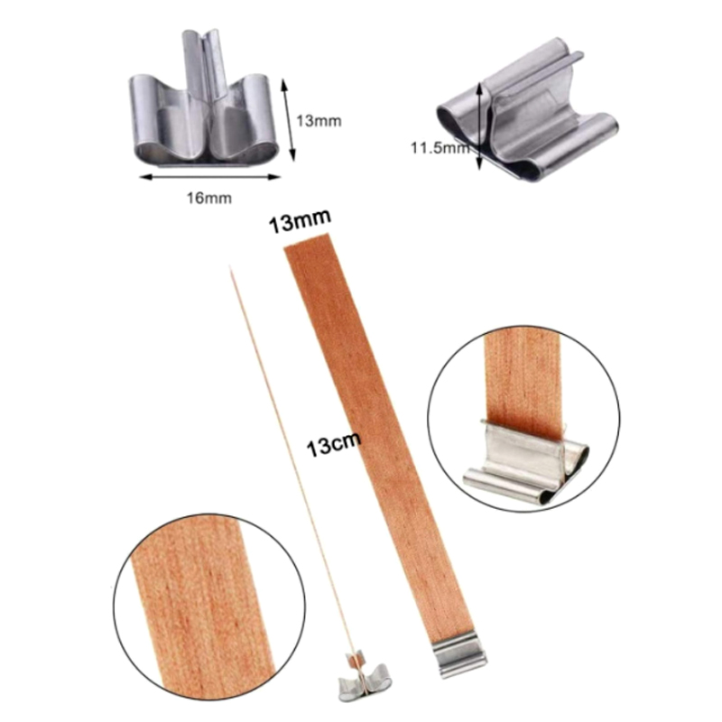 30pcs Wooden Candle Wicks Cand – Candle Making Kit Wholesale Bewertung und Preis