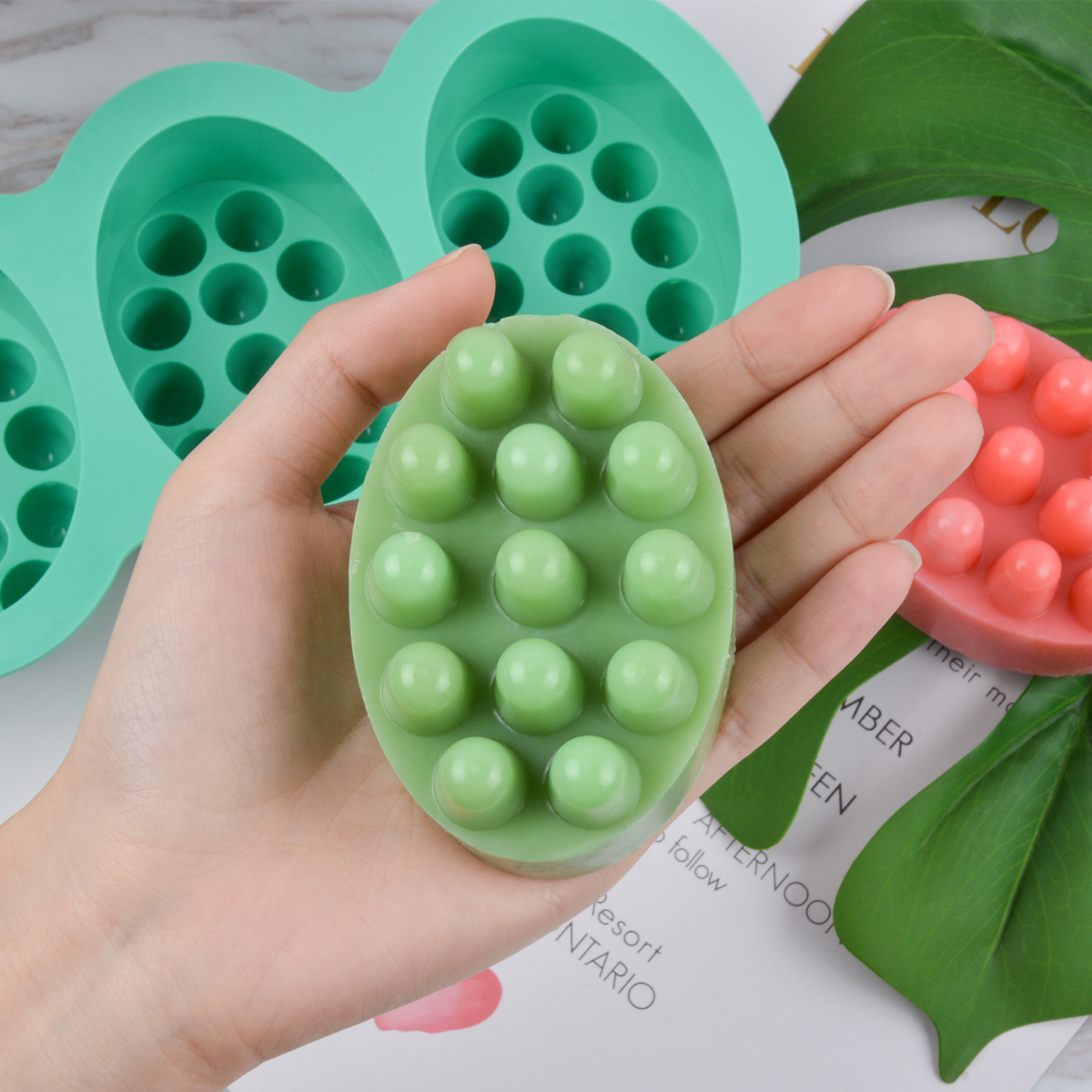 4 Hole Oval Massage Soap Silic – Candle Making Kit Wholesale Bewertung und Preis