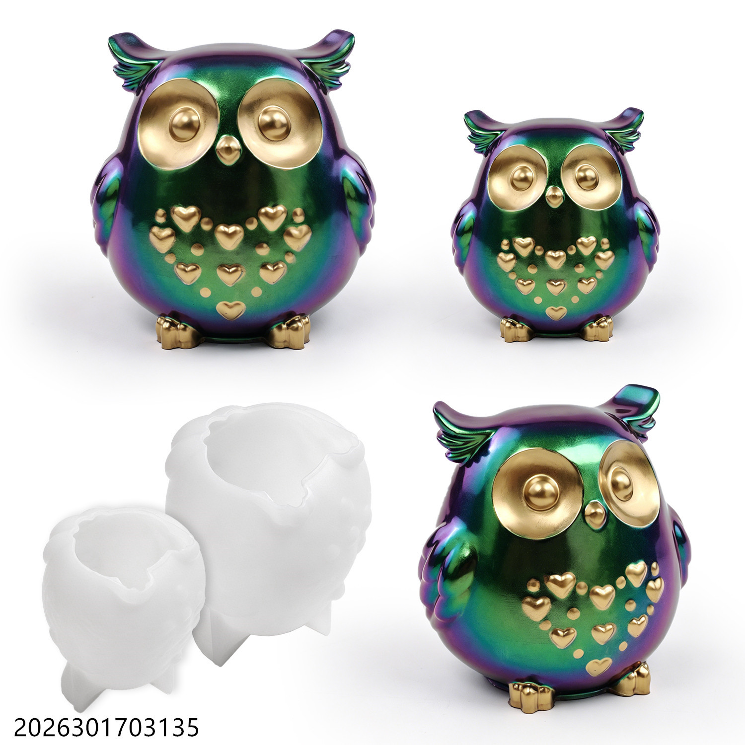 Owl Silicone Mold 3D Bird Shap – Candle Making Kit Wholesale Bewertung und Preis