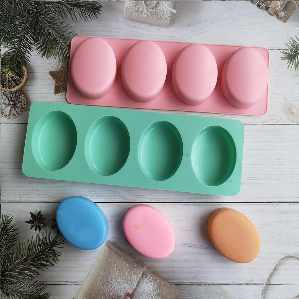 4 Cavities Oval Handmade Soap  – Candle Making Kits Bewertung und Preis