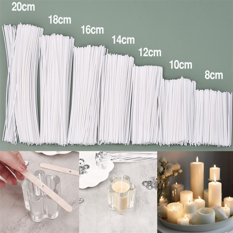 50/100Pcs Waxed Cotton Candle  – Candle Making Kit Wholesale Bewertung und Preis