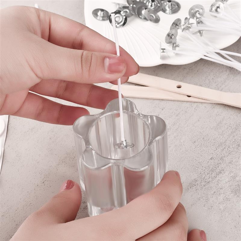 50/100Pcs Waxed Cotton Candle  – Candle Making Kit Wholesale Bewertung und Preis